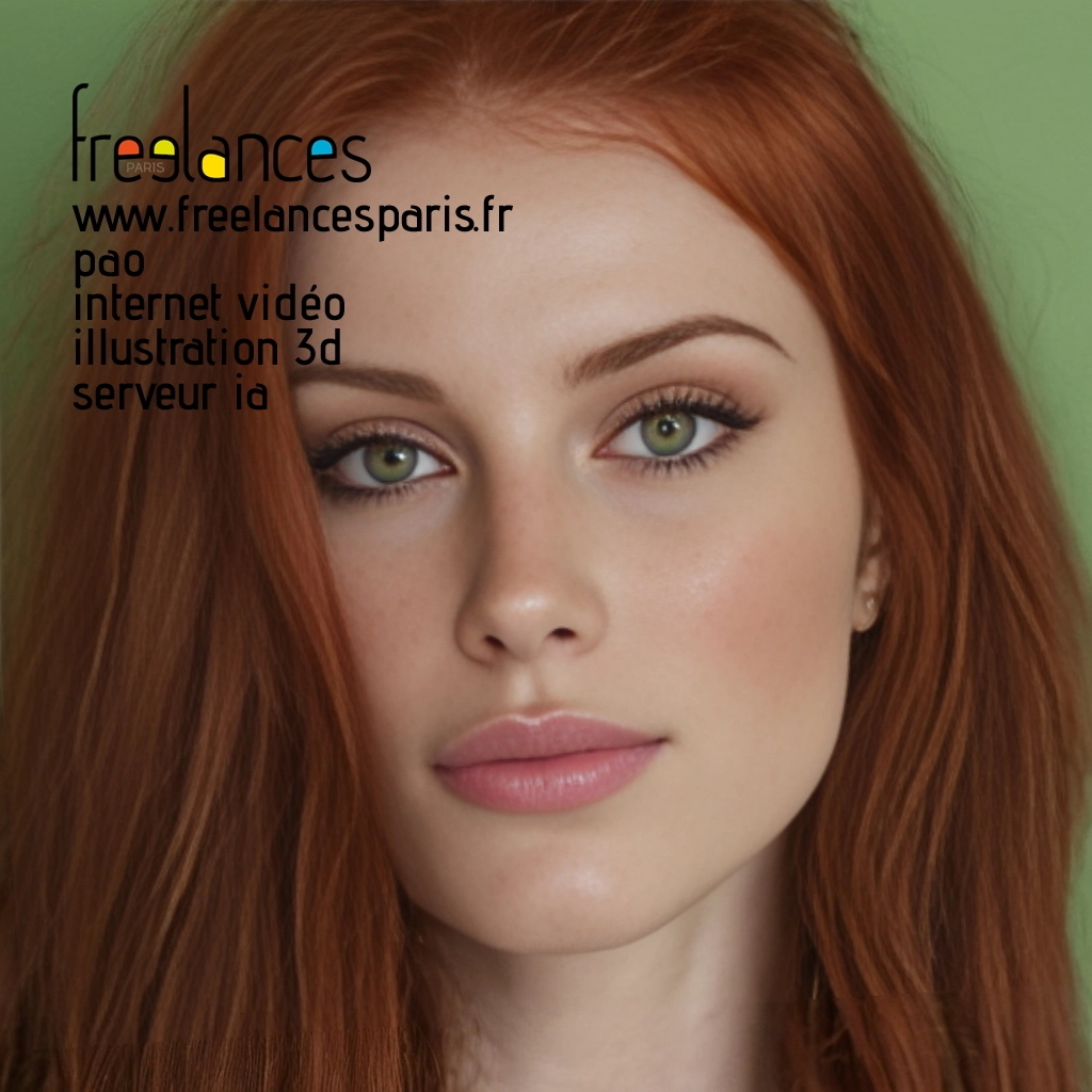 Pao mise en page internet vidéo illustration 3d serveur IA générative AI freelance paris studio de création magazines 1atz46o0